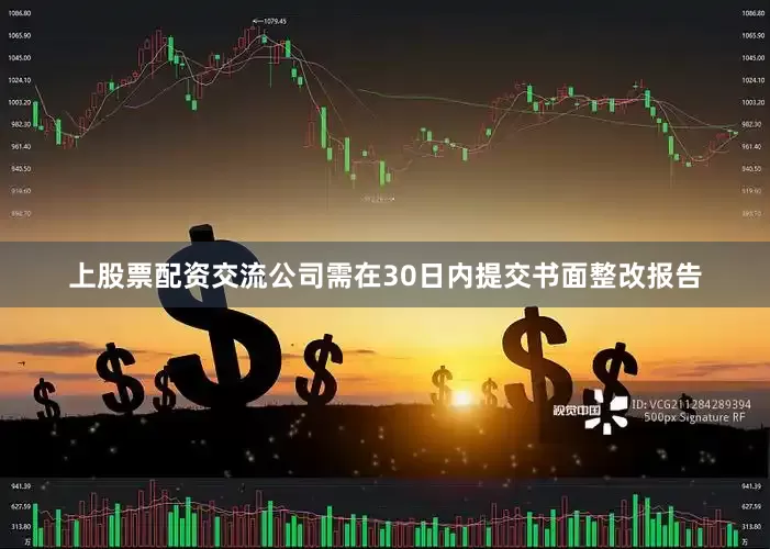 上股票配资交流公司需在30日内提交书面整改报告